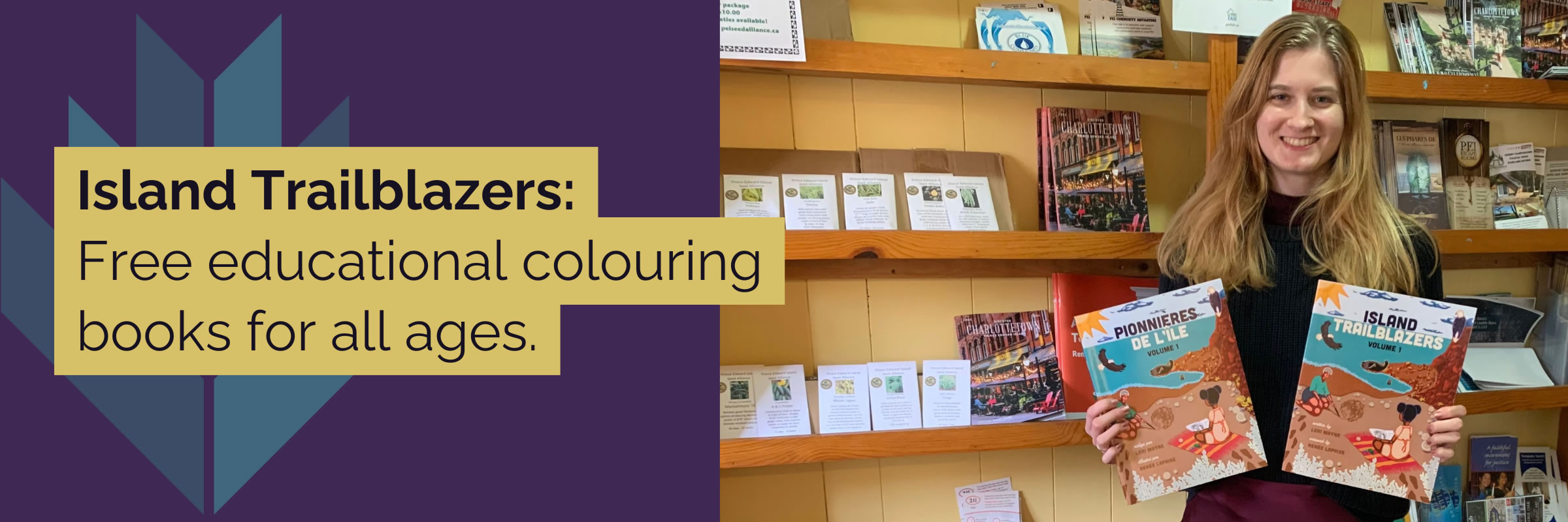 Island Trailblazers: free colouring books for all ages